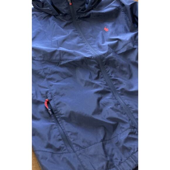 Polo Ralph Lauren Men’s Performance Windbreaker Jacket Sz M New Blue Repellent - Picture 7 of 11